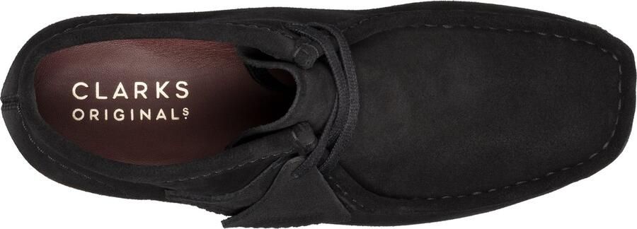 Clarks Originals Wallabee Boot Womens Black Sde Laarzen 26155521 - Foto 4