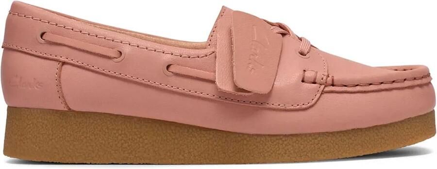 Clarks Shoes Bootschoen Clarks Women Wallabee EVO Sea Light Pink Leather