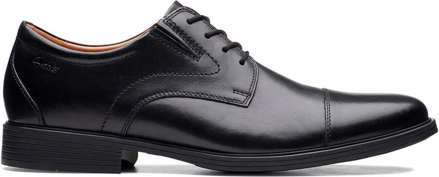 Clarks Shoes Whiddon Cap Schoenen Zwart 1 2 Man