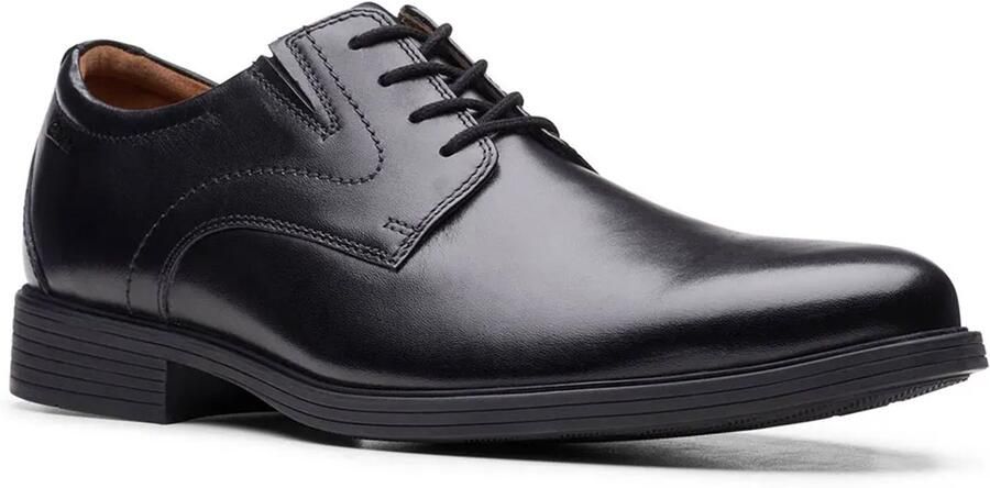 Clarks Shoes Whiddon Plain Brede Schoenen Zwart 1 2 Man