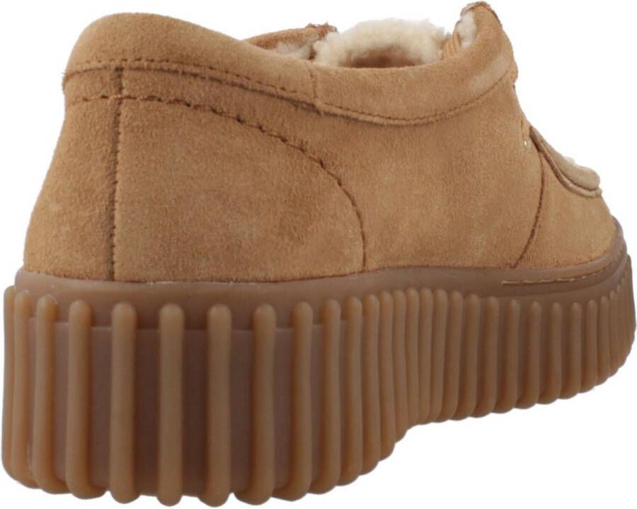 Clarks Bee Interest Damesschoenen Herfst Winter Collectie Beige Dames