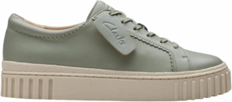 Clarks Veterschoenen Mayhill Walk sneaker plateausneaker met modieuze loopzool