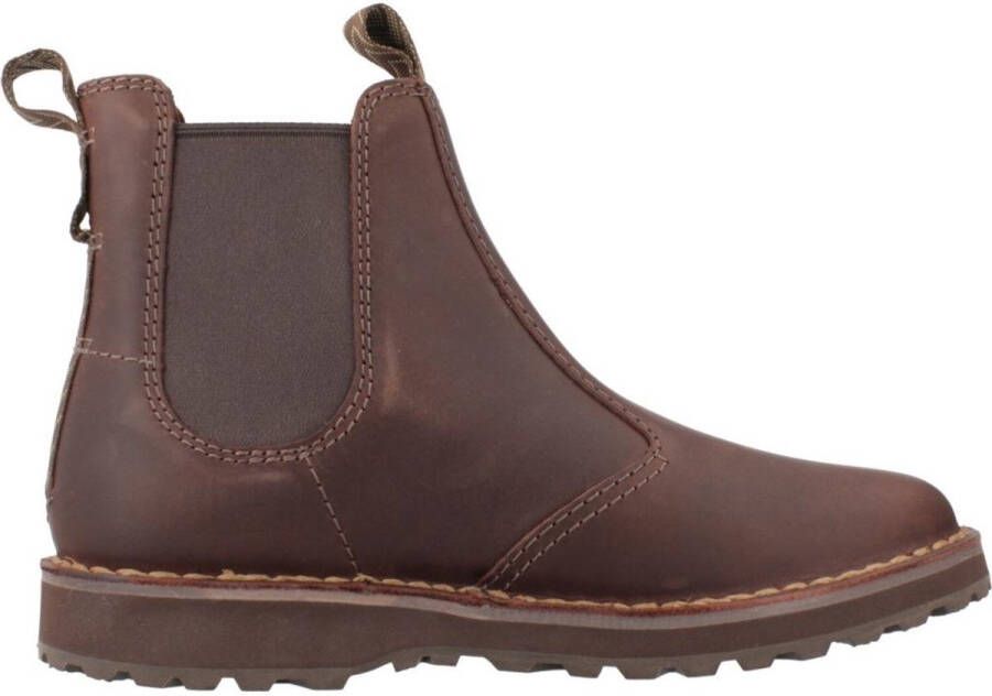 Clarks Laarzen Solsbury leren Chelsea-laarzen