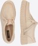 Clarks Shoes Clarks Dames Veterschoen Torhill Bee Ecru Suede Beige - Thumbnail 6