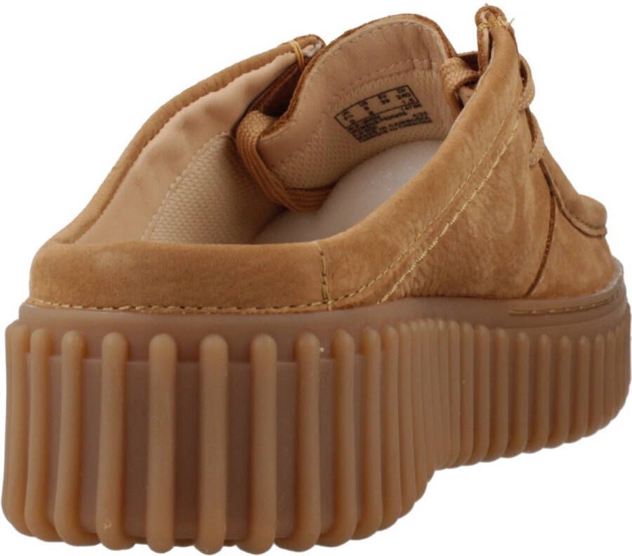 Clarks Clogs Torhill Mule Plateausandaal muiltjes met plateauzool en siernaad - Foto 2