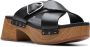 Clarks Heeled Mules Black Dames - Thumbnail 1