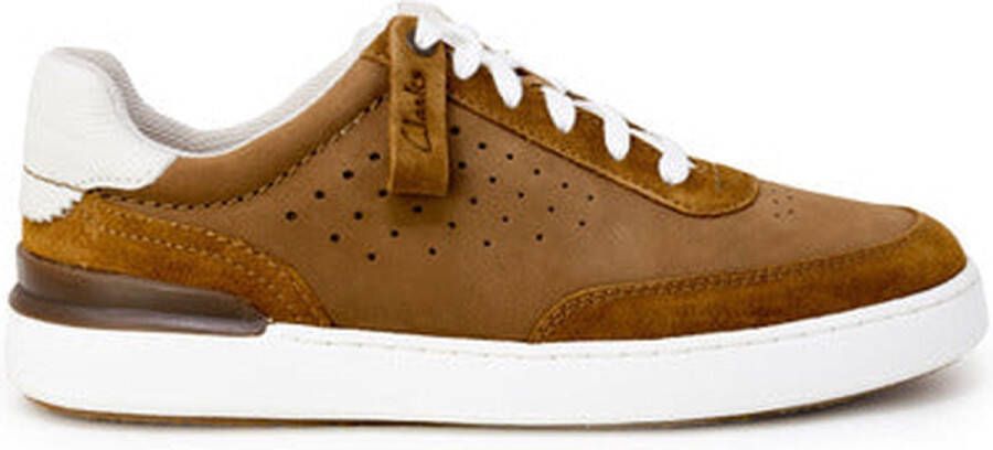 Clarks Casual Rubberen Zool Sneakers Collectie Gray Heren