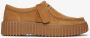 Clarks TORHILL~BEE~~~~~~~~~~~~~~~~~~~ Dames veterschoenen Cognac - Thumbnail 1