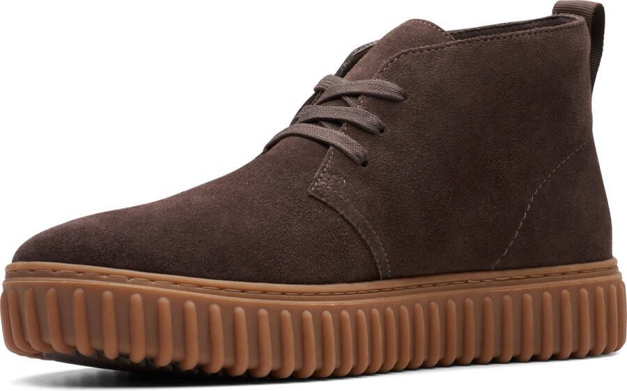 Clarks Bruine Enkellaarzen voor Heren Brown Heren