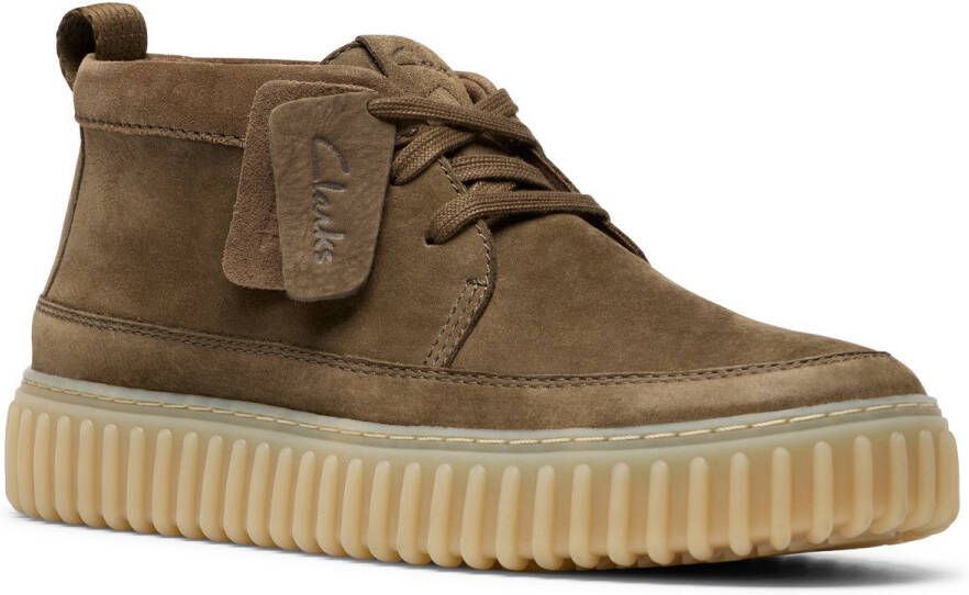 Clarks Sneakers Torhill Lace Hi Desert boots veterboots met verwisselbaar voetbed