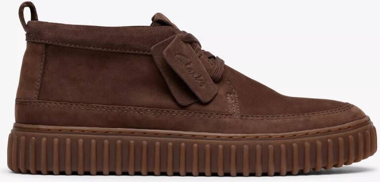 Clarks Sneakers Torhill Lace Hi Desert boots veterboots met verwisselbaar voetbed
