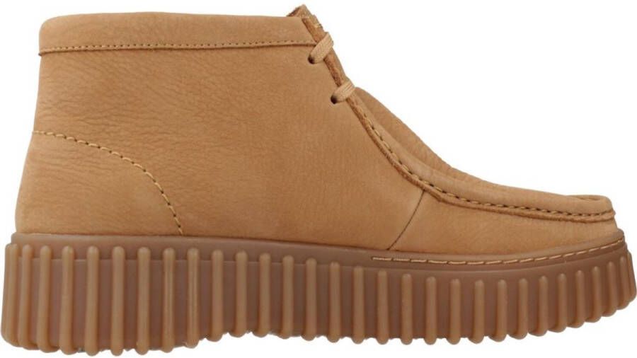 Clarks Stijlvolle Veterschoenen in Moss