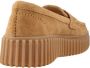 Clarks Shoes Clarks Dames Torhill Penny D 4 Light Tan Suede - Thumbnail 5