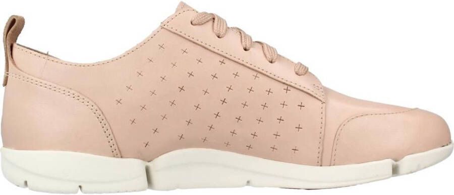 Clarks Stijlvolle Damessneakers Pink Dames