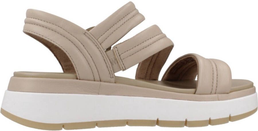 Clarks Sandalen Tuscan Strap sandalette flats zomerschoen met plateausool