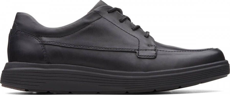 Clarks Un Abode Ease Heren Veterschoenen Black Leather