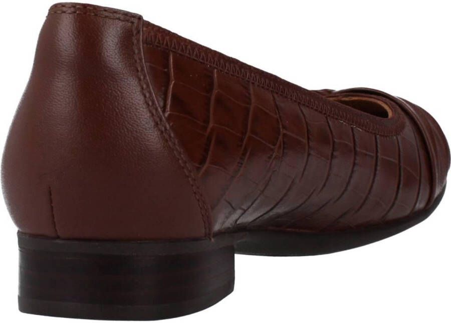 Clarks Ballerinas Brown Dames