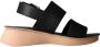 Clarks Stijlvolle Platte Sandalen Black Dames - Thumbnail 1