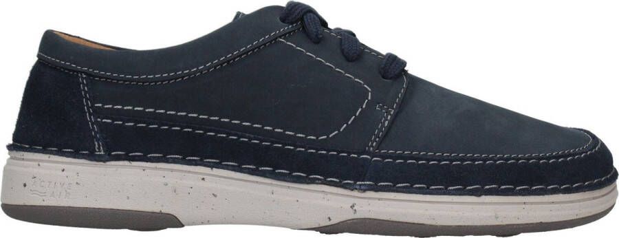 Clarks Blauwe Sneakers met Active Air Blue Heren