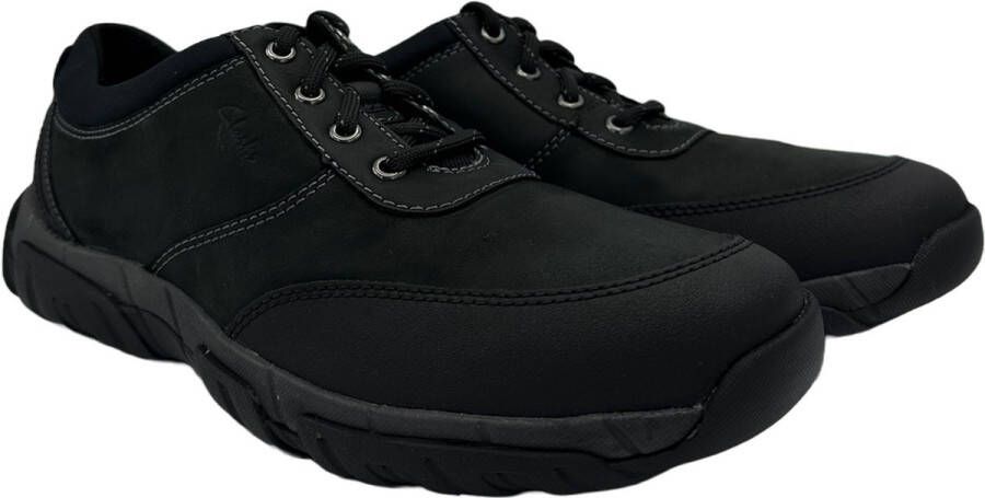 Clarks Veterschoen Volwassenen- Mannen Zwart