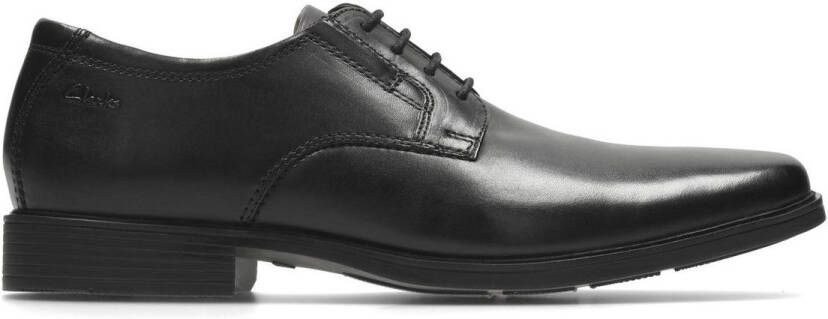 Clarks Veterschoenen Tilden_Plain met comfortabel voetbed vrijetijdsschoen lage schoen veterschoen