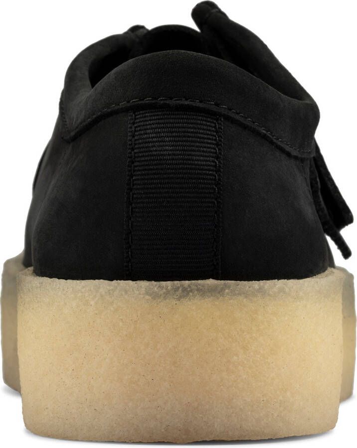 Clarks Wallabee Cup Zwart Leer Casual veterschoenen - Foto 4