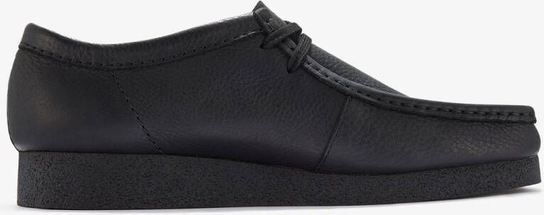 Clarks WallabeeEVO Heren Veterschoenen Leer Zwart