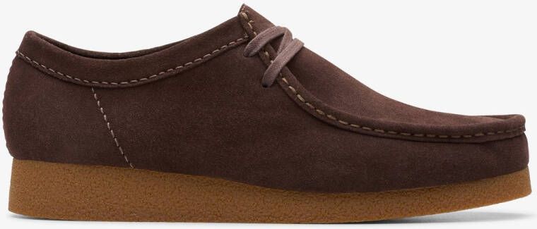 Clarks WallabeeEVO Heren Veterschoenen Suede Bruin