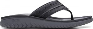 Clarks Wesley Post Heren Slippers Black