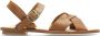 Clarks Willow Gild Dames Sandalen Tan Leather - Thumbnail 1