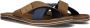 Clay 002 Slippers Heren Cognac - Thumbnail 2