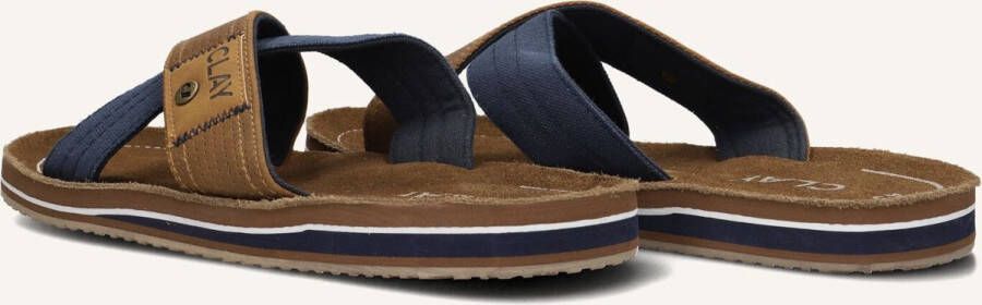 Clay 002 Slippers Heren Cognac