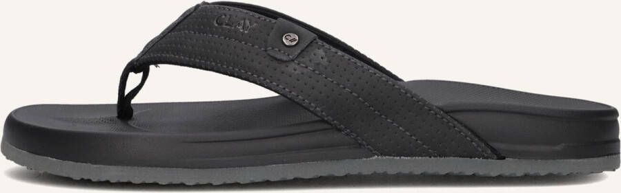 Clay 004 Slippers Heren Zwart