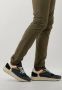 CLAY Lage Sneakers Heren 13655 Maat: 46 Materiaal: Leer Kleur: Blauw - Thumbnail 1