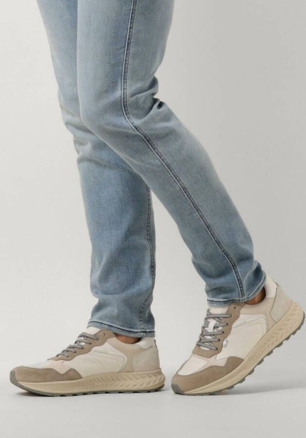 Clay 13655 Lage sneakers Leren Sneaker Heren Wit