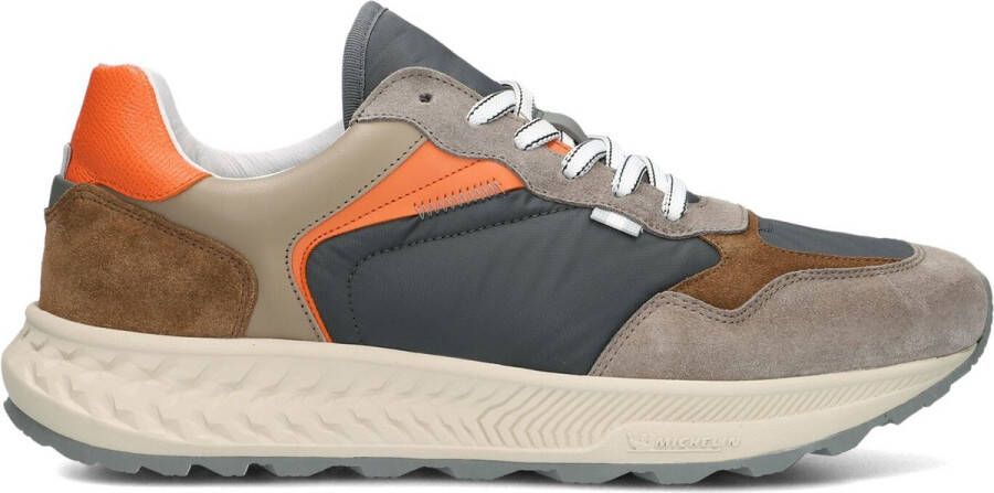 Clay 13655 Sneakers Leer Heren Beige