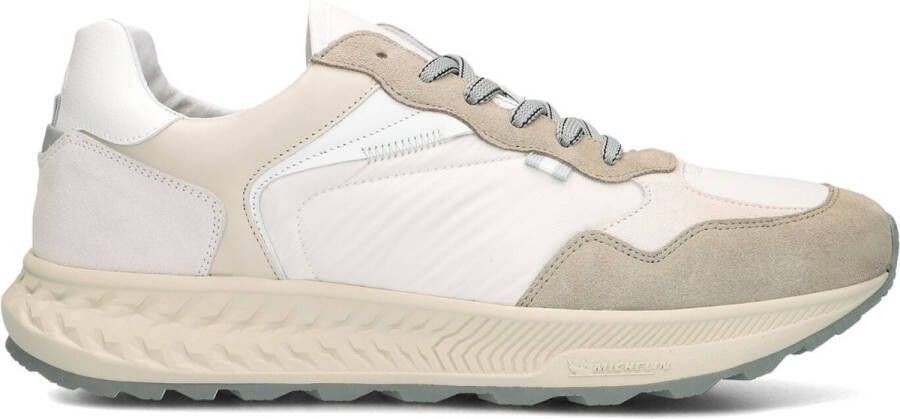 CLAY Lage Sneakers Heren 13655 Maat: 40 Materiaal: Leer Kleur: Wit