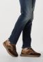 CLAY Lage Sneakers Heren 13833 Maat: 40 Materiaal: Nubuck Kleur: Bruin - Thumbnail 1
