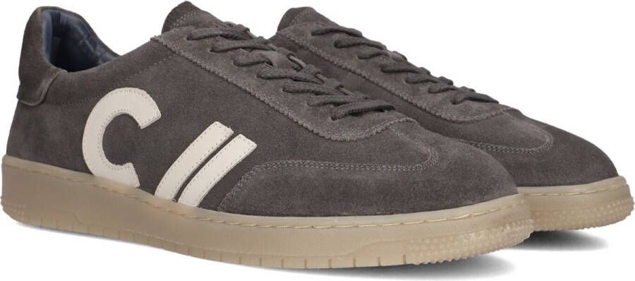 CLAY Lage Sneakers Heren Cl124h521 Maat: 45 Materiaal: Suède Kleur: Grijs