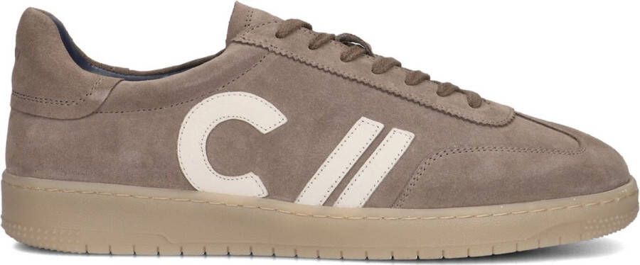 CLAY Lage Sneakers Heren Cl124h521 Maat: 41 Materiaal: Suède Kleur: Beige - Foto 1