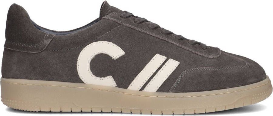 CLAY Lage Sneakers Heren Cl124h521 Maat: 45 Materiaal: Suède Kleur: Grijs - Foto 2