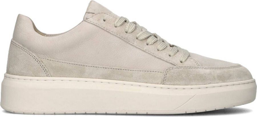 Clay Enzo Sneakers Leren Sneaker Heren Grijs