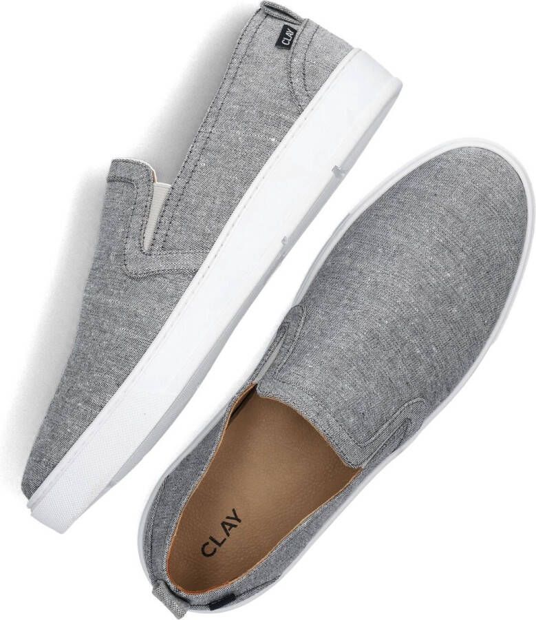 CLAY Loafers Heren Gregory Maat: 43 Materiaal: Canvas Kleur: Blauw - Foto 2