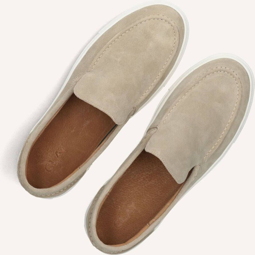 Clay Shn2311 Instappers Heren Beige - Foto 2