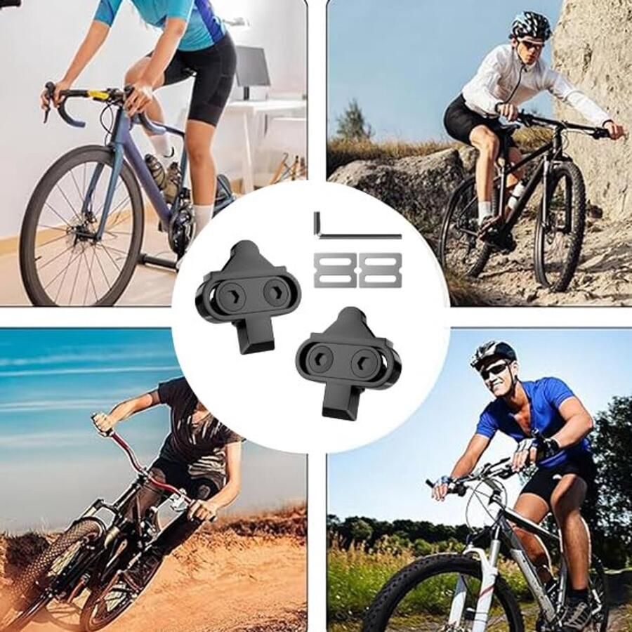 Cleats Fietsschoenen Antislip Platen voor Mountainbike