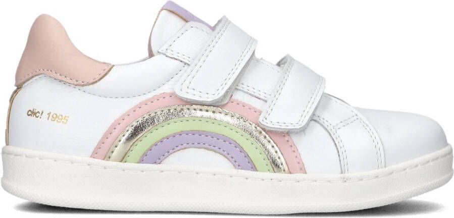 Clic! 20613 Sneakers Meisjes Leren Sneaker Wit