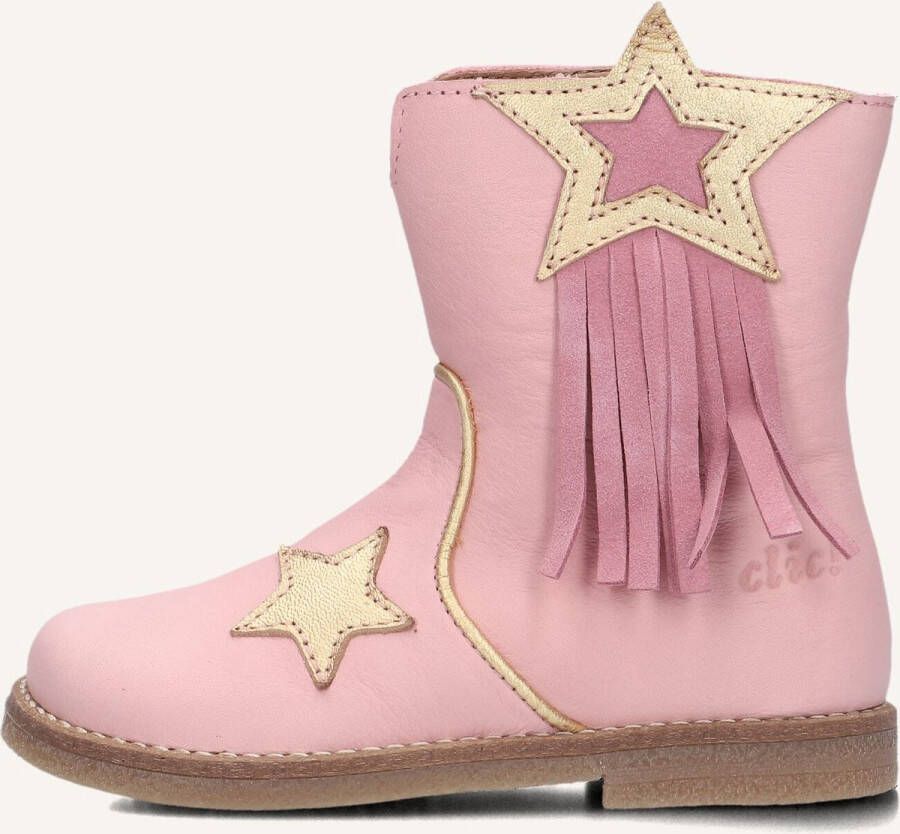Clic! 20908 Laarzen Leer Meisjes Roze - Foto 2