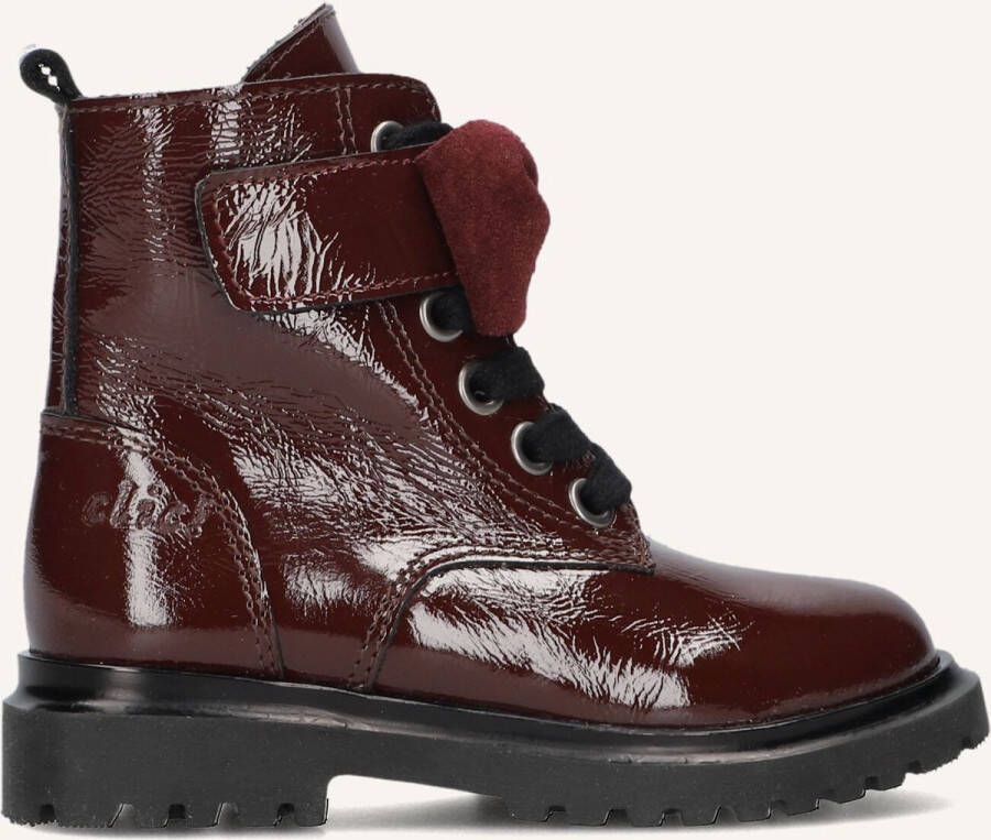 Clic! 9520 Boots Meisjes Bordeaux - Foto 4