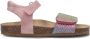 Clic! leren sandalen roze Meisjes Leer Meerkleurig 32 - Thumbnail 2