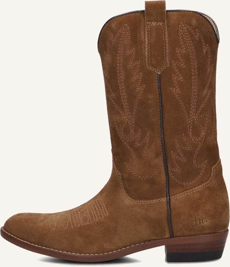 Clic! 20200 Laarzen Suède Meisjes Cognac - Foto 3